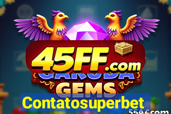 Contatosuperbet